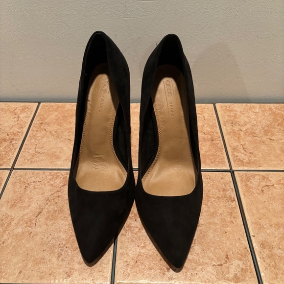 ASOS Pointed Toe Heels in Black Size 9 - Picture 3 of 10